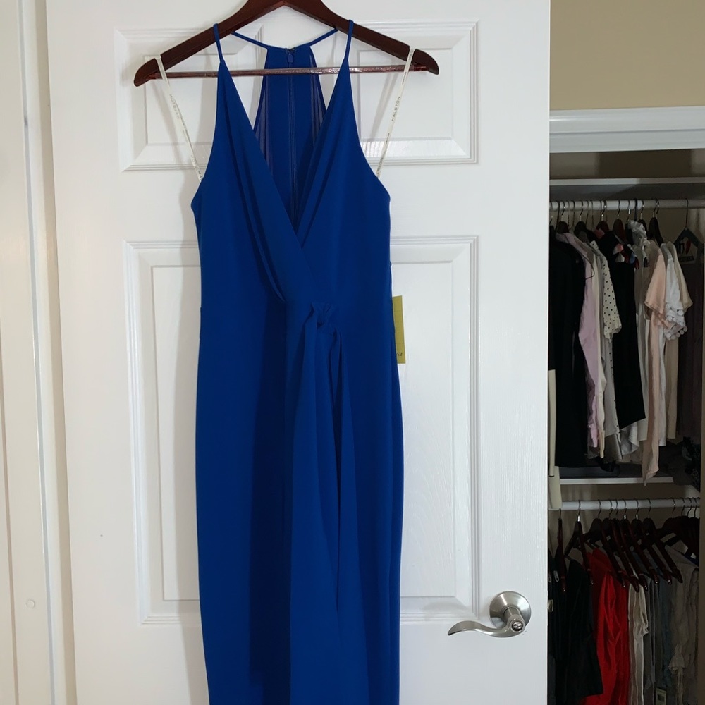 Halston Heritage Evening Collection Jumpsuit